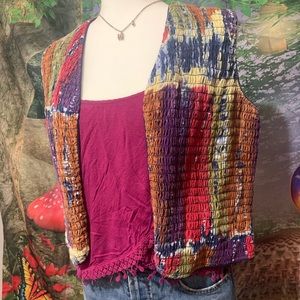 Tie dye Vest
